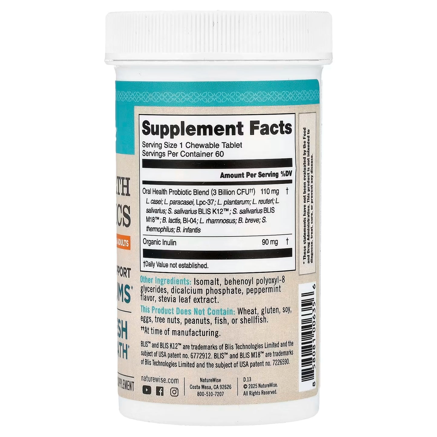 Oral Health Probiotics, góðgerlar fyrir tennur og tannhold