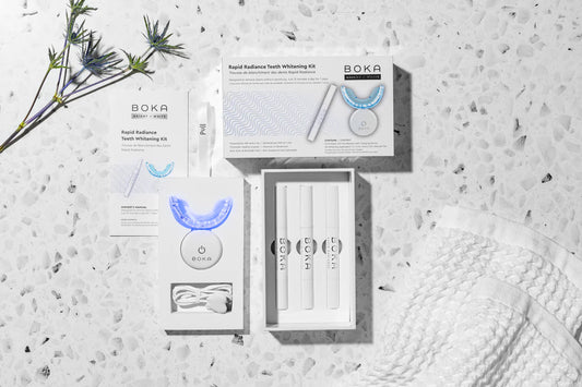 Boka, fljótvirkt tannhvíttunarsett