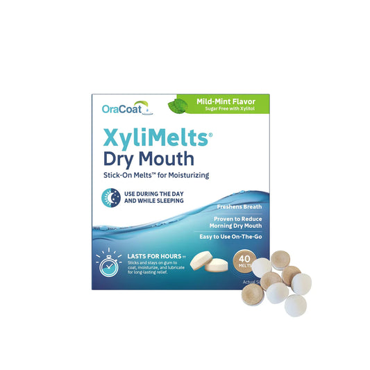 Xylimelts, örva munnvatnsframleiðslu